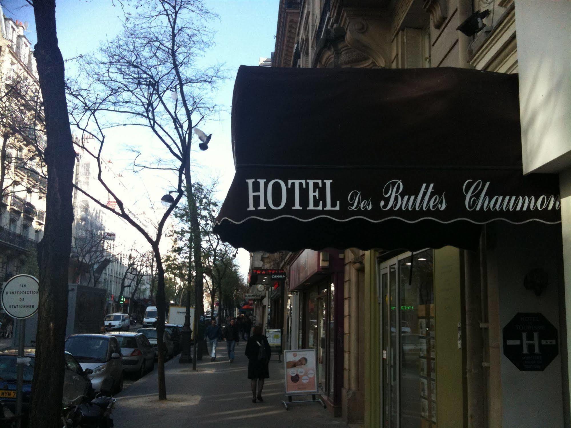 Hotel Des Buttes Chaumont Paryż Zewnętrze zdjęcie